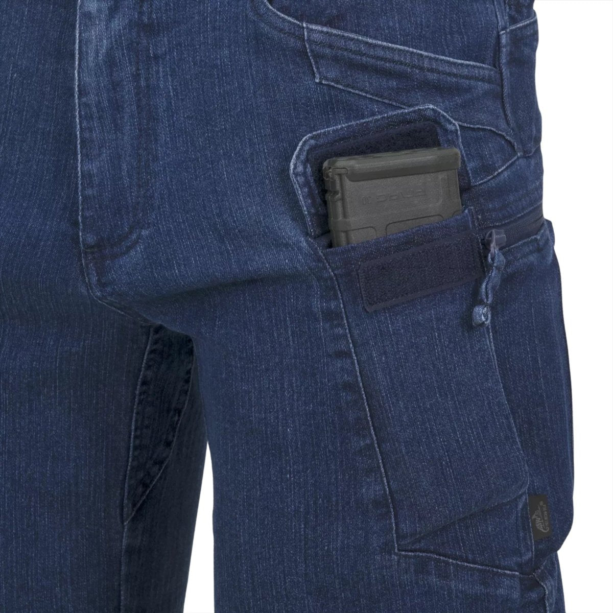 Helikon-Tex UTP Taktische Hose, Stretch-Denim, Knieverstärkung, verschiedene Taschen