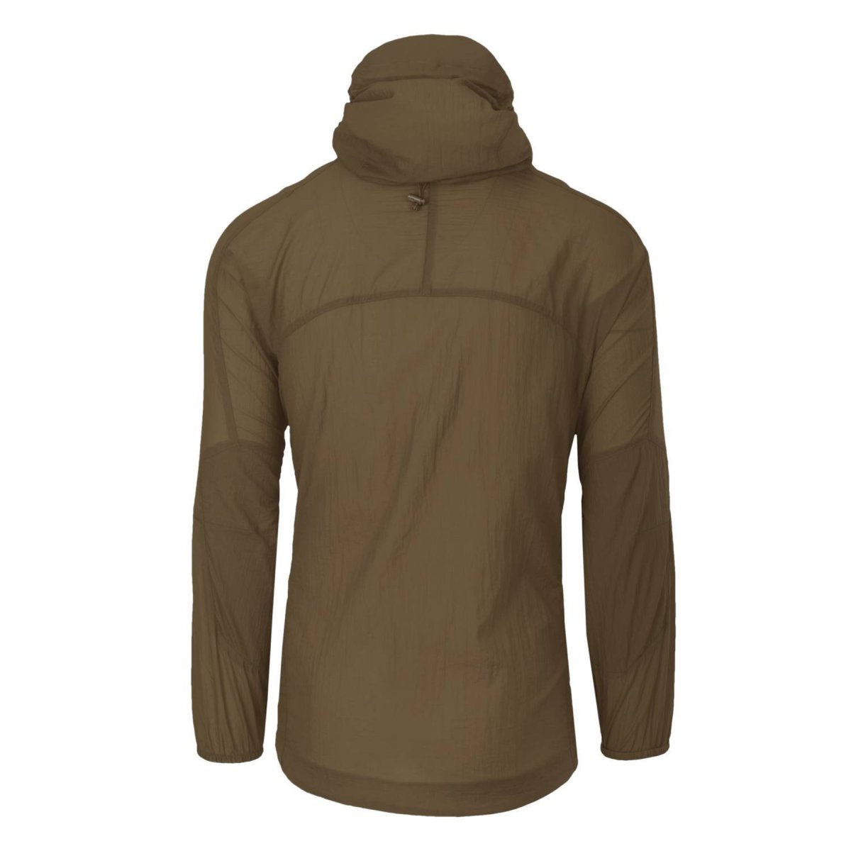 Helikon-Tex WINDRUNNER Anorak Jacke mit verstellbarer Kapuze unten, Woodland Camo