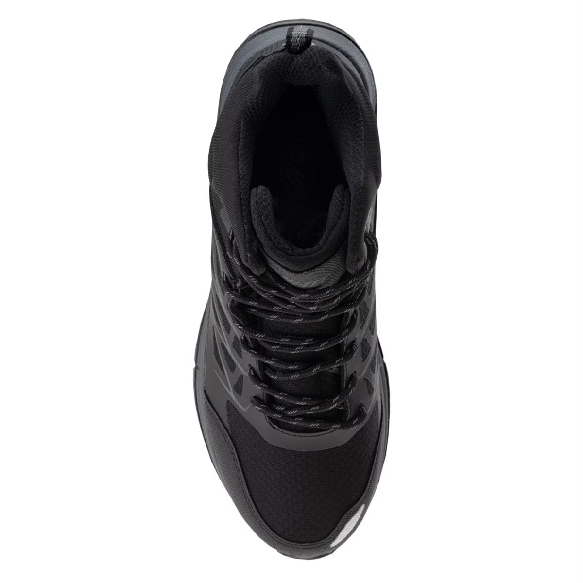 HI-TEC Hewila MID WP Taktische Stiefel, atmungsaktiv, wasserdicht, verstärkte Zehen, Schwarz