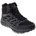 HI-TEC Hewila MID WP Taktische Stiefel, atmungsaktiv, wasserdicht, verstärkte Zehen, Schwarz
