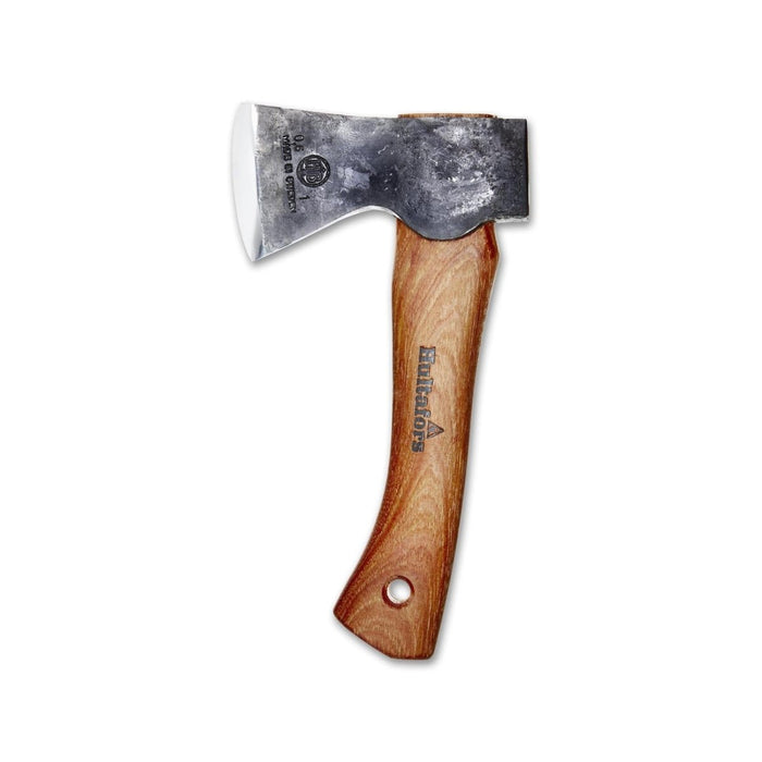 HULTAFORS Ågelsjön Minibeil mit Kohlenstoffstahlklinge und ergonomischem Hickorystiel für Camping und Wandern.