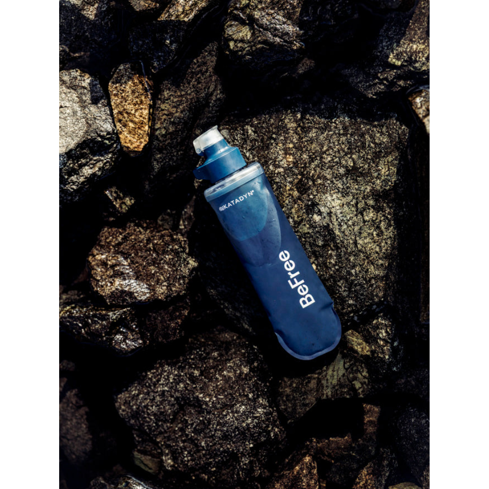 Katadyn BeFree AC 0,5L Wasserfilter Soft Flask Wandern Camping Schieferblau