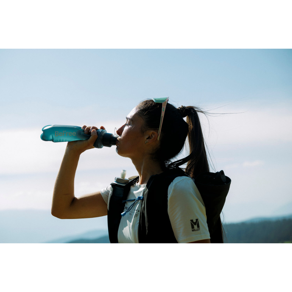 Katadyn BeFree AC 0,5L Wasserfilter Soft Flask Wandern Camping Schieferblau