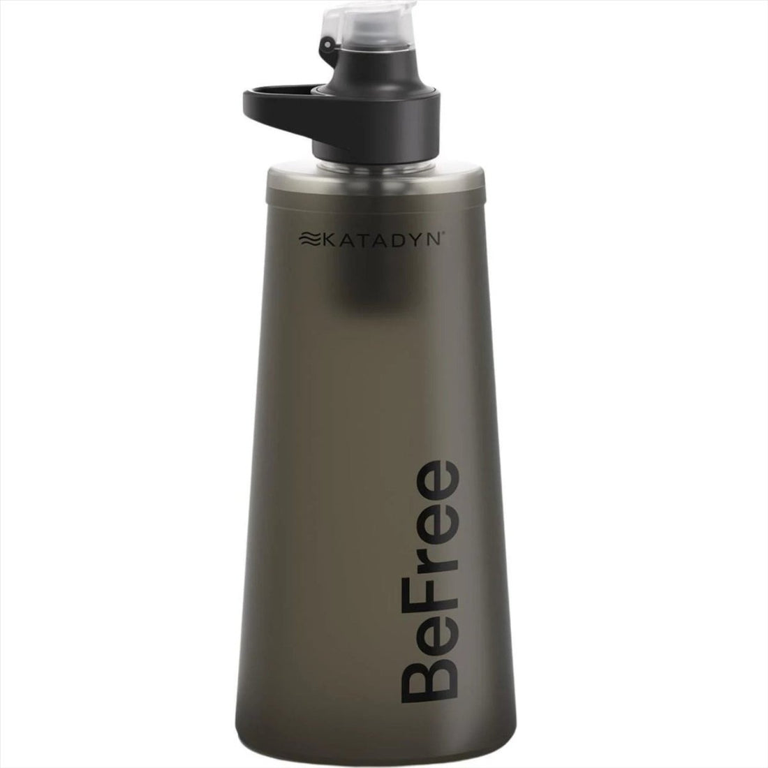 Katadyn BeFree AC 1L Wasserfilter Faltflasche EZ Clean Technology Schwarz