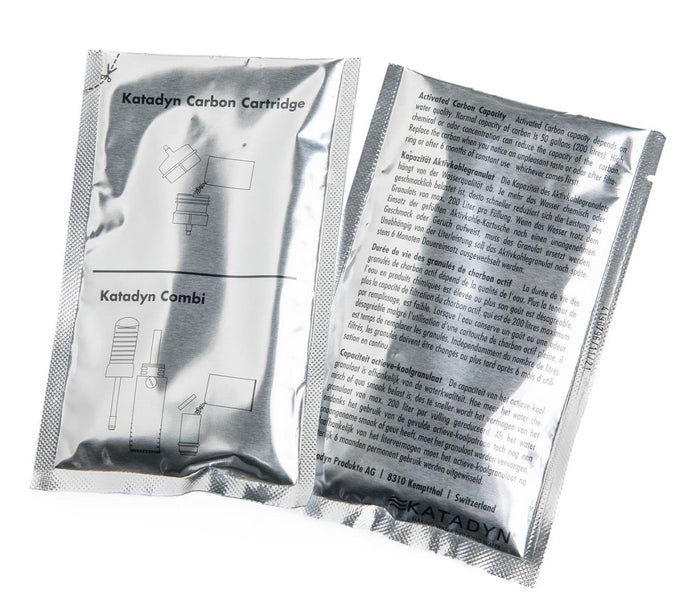 Katadyn Combi Filterkartuschen Aktivkohlefüllung Ersatz 2 Packungen - GoMilitar