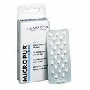 Katadyn Micropur Classic MC 1T water purification tablets pack with blister, safe drinking water with silver ions.