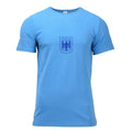 Leo Kohler Army Sport T-Shirt kurzarm leichtes BW Adler Hemd blau