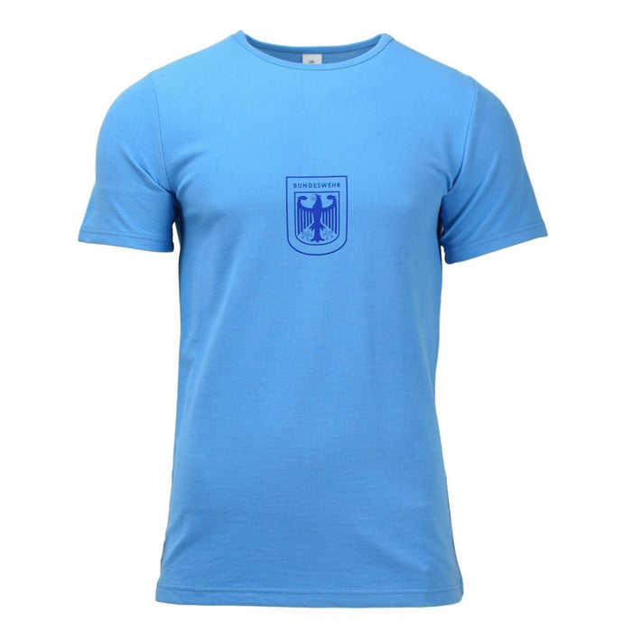 Leo Kohler Armee-Sport-T-Shirt, kurzärmlig, leicht, BW-Adlerhemden, blau – GoMilitar