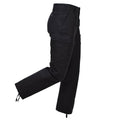 Leo Kohler Cargo-Feldhose, taktisch, langlebig, Outdoor-Cargo-Taschen, Schwarz