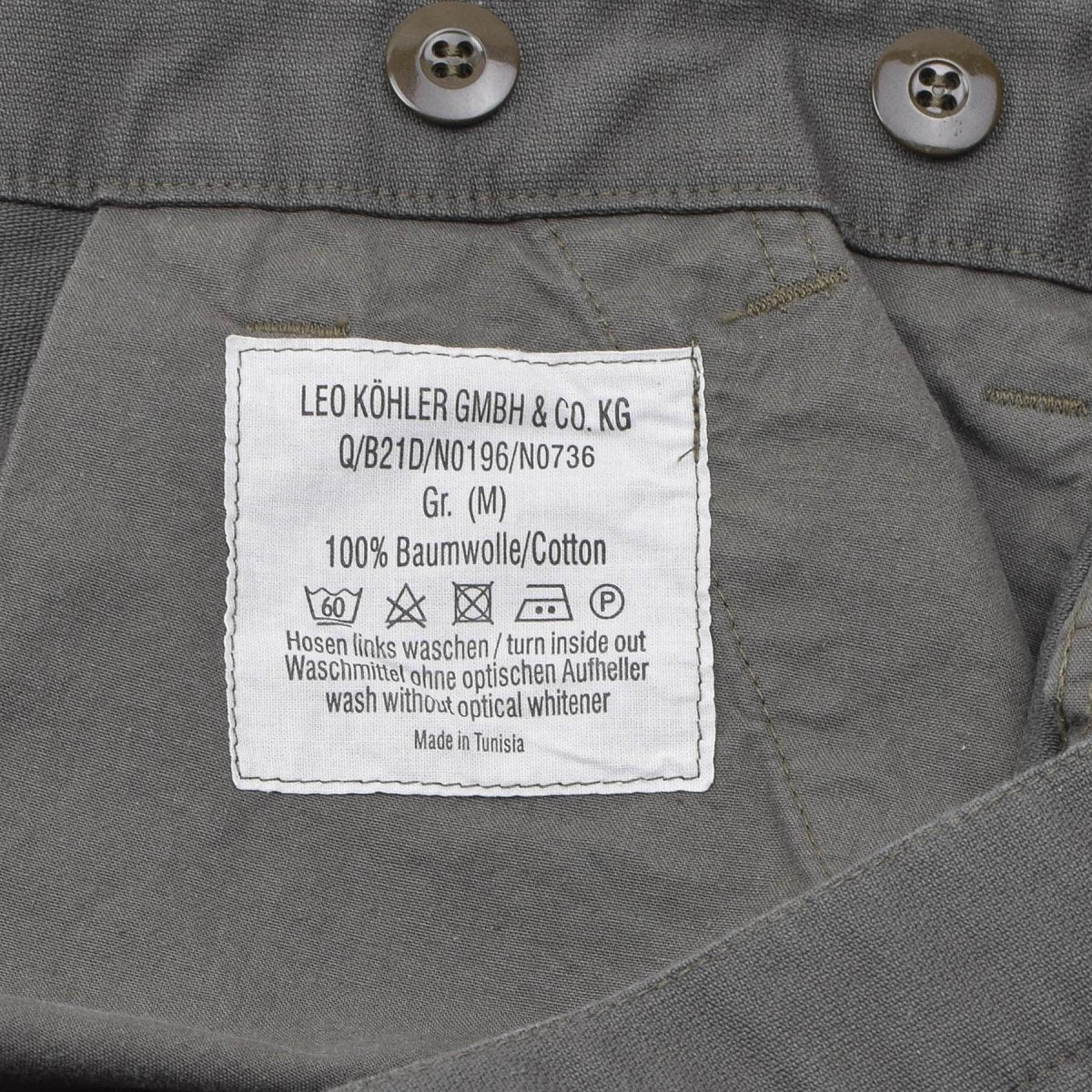 Leo Kohler Militärpersonal Bermuda Shorts Sommer Outdoor Wanderbekleidung oliv