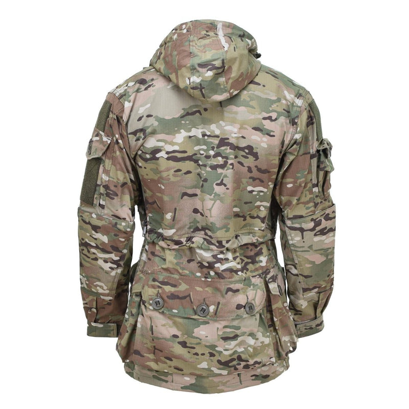 Leo Kohler Militärische taktische Kitteljacke Ripstop Multicam Camouflage Feldmantel