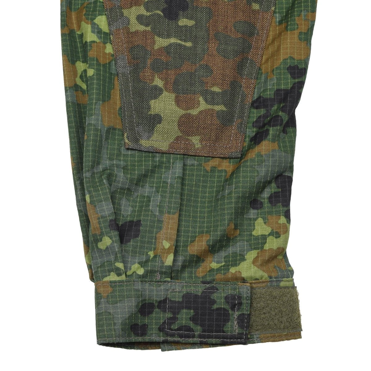 Taktische Smock-Jacke von Leo Kohler aus Ripstop-Gewebe, mit Kapuze und Cordura verstärkten Ellbogen
