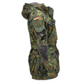 Taktische Smock-Jacke von Leo Kohler aus Ripstop-Gewebe, mit Kapuze und Cordura verstärkten Ellbogen