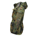 Taktische Smock-Jacke von Leo Kohler aus Ripstop-Gewebe, mit Kapuze und Cordura verstärkten Ellbogen