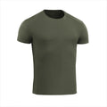 M-Tac 93/7 Sommer-T-Shirt mit bequemer Passform, leichte Stretch-Baumwolle, Armeeoliv