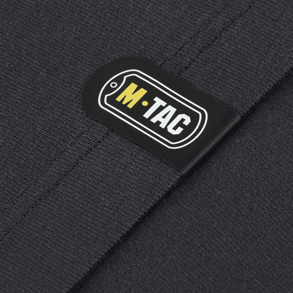 M-TAC 93/7 Sommer-T-Shirt aus leichter Stretch-Baumwolle, kurzärmelig, dunkelgrau
