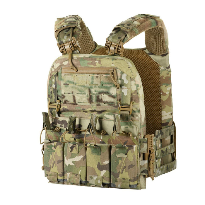 M - TAC Cuirass QRS FAST Taktischer Plattenträger MOLLE-kompatibel MTP Camo - GoMilitar