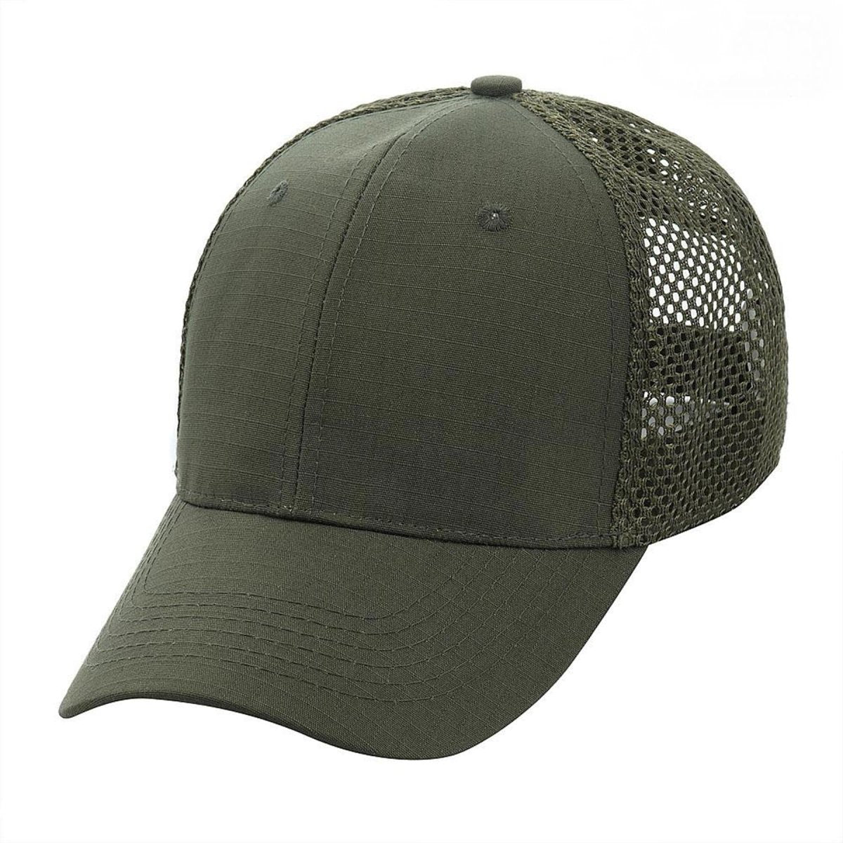 M-TAC Militär-Stil Baseball-Cap Taktische Mütze Leichtes Mesh Faltbar Oliv