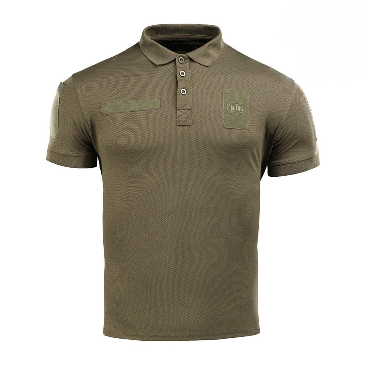 M-TAC Poloshirt im Militärstil, atmungsaktiv, leicht, taktische Unterwäsche, Oliv