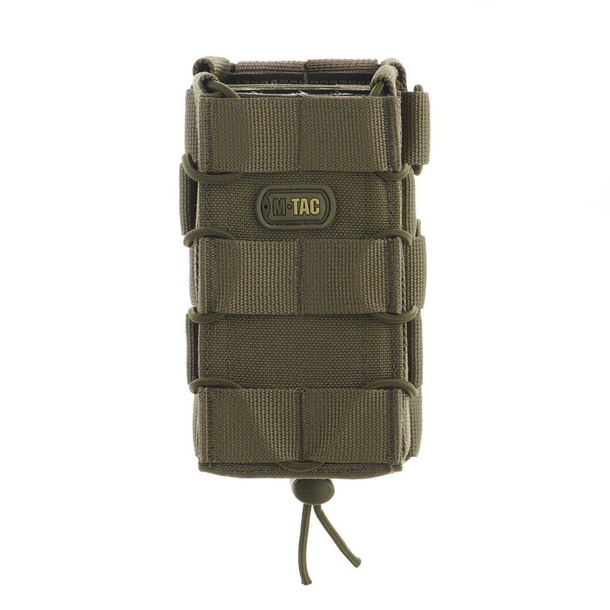 M-TAC Offene Doppelmagazintasche, rutschfest, gummiert, taktisches Cordura, Oliv