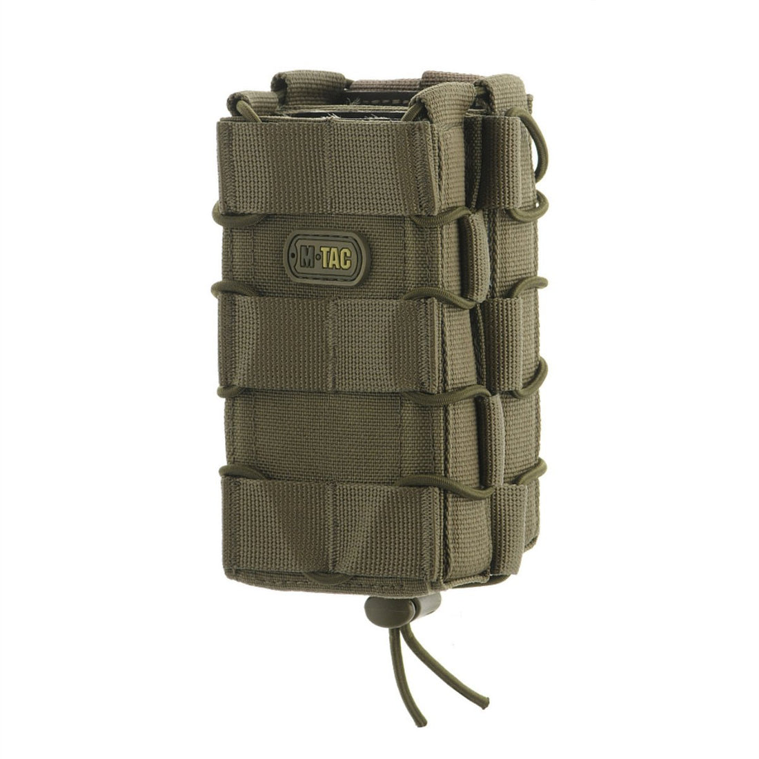 M-TAC Offene Doppelmagazintasche, rutschfest, gummiert, taktisches Cordura, Oliv