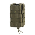 M-TAC Offene Doppelmagazintasche, rutschfest, gummiert, taktisches Cordura, Oliv