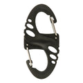 M-TAC S-Haken Taktischer Karabiner Leichter Utility Gear Clip-Haken Schwarz