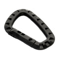 M-TAC Taktischer Karabiner, leichter Utility-Gear-Clip-Haken, ABS-Kunststoff, Schwarz