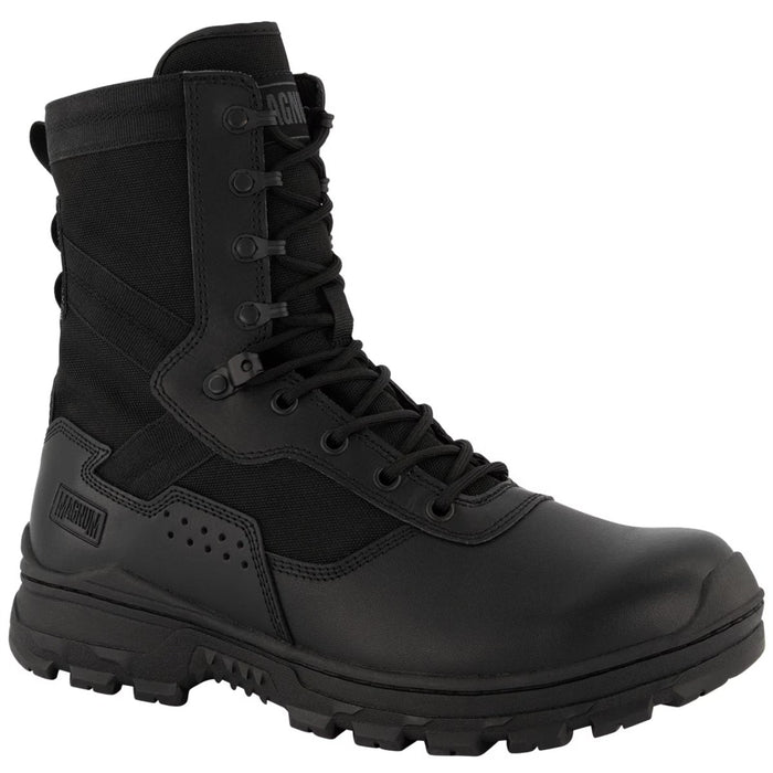 Magnum Scorpion II 8.0 Taktische Stiefel, Schnellschnürsystem, YKK-Reißverschlüsse, Schwarz – GoMilitar