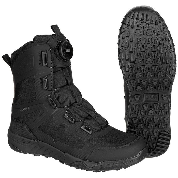 Magnum Ultima 8.0 SZ WP Taktische Stiefel Wasserdicht M Lock Leicht Schwarz - GoMilitar