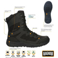 Magnum Ultima 8.0 wasserdichte Kampfstiefel, leichte Wanderstiefel, Trekkingschuhe, schwarz