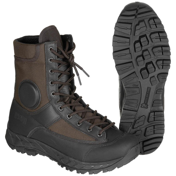 Magnum Zekrom Taktische Kampfstiefel, stoßdämpfende Knöchelstütze, Braun – GoMilitar