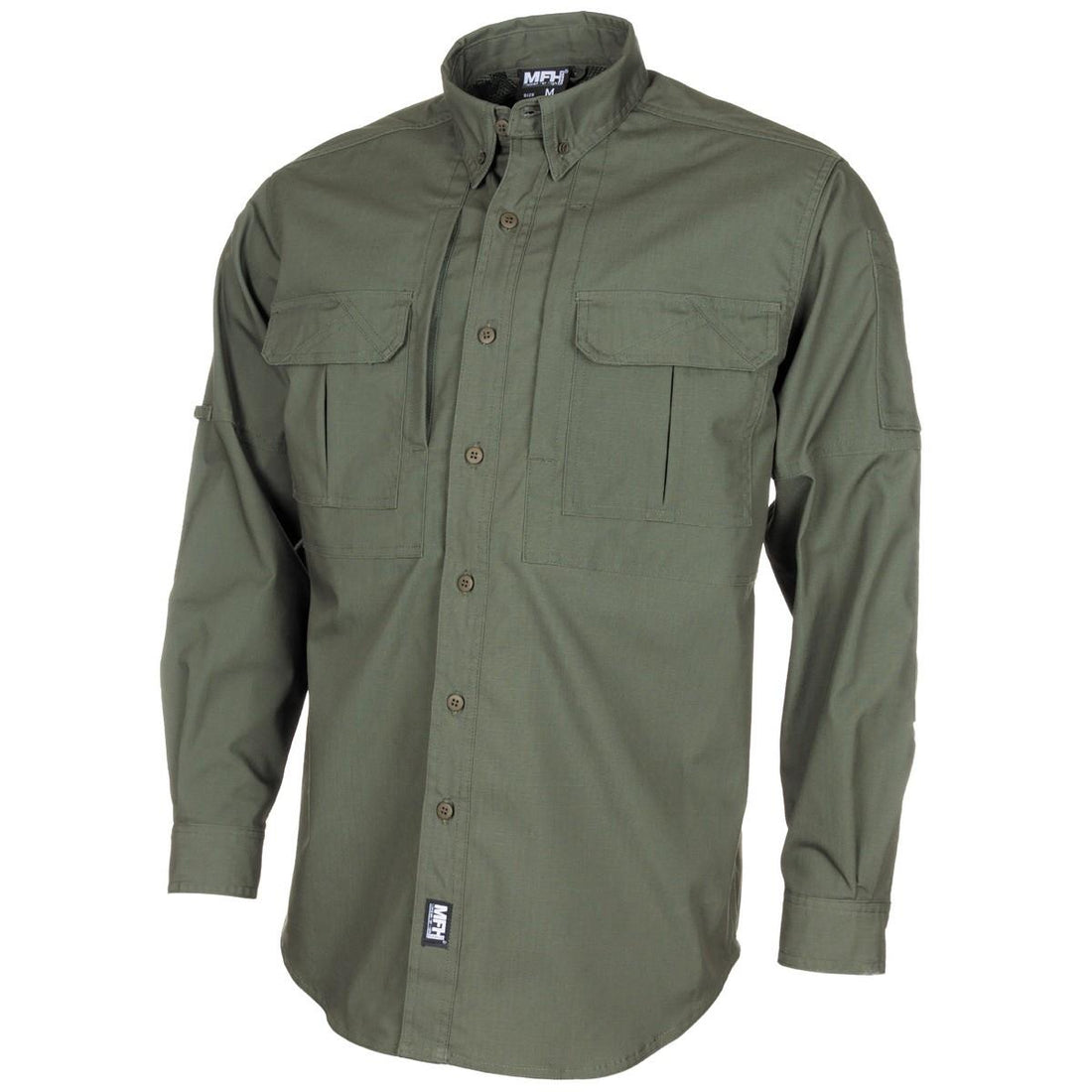 MFH Brand Army-Stil taktische Hemden Teflon beschichtet Ripstop leichte Olive BDU