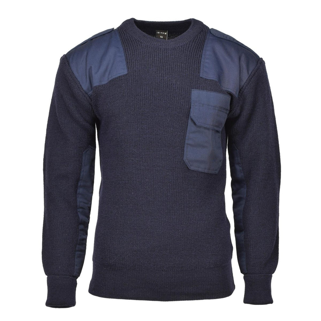 MFH Marke Pullover im Bundeswehr-Stil Kommandopullover atmungsaktiv blau Pullover NEU