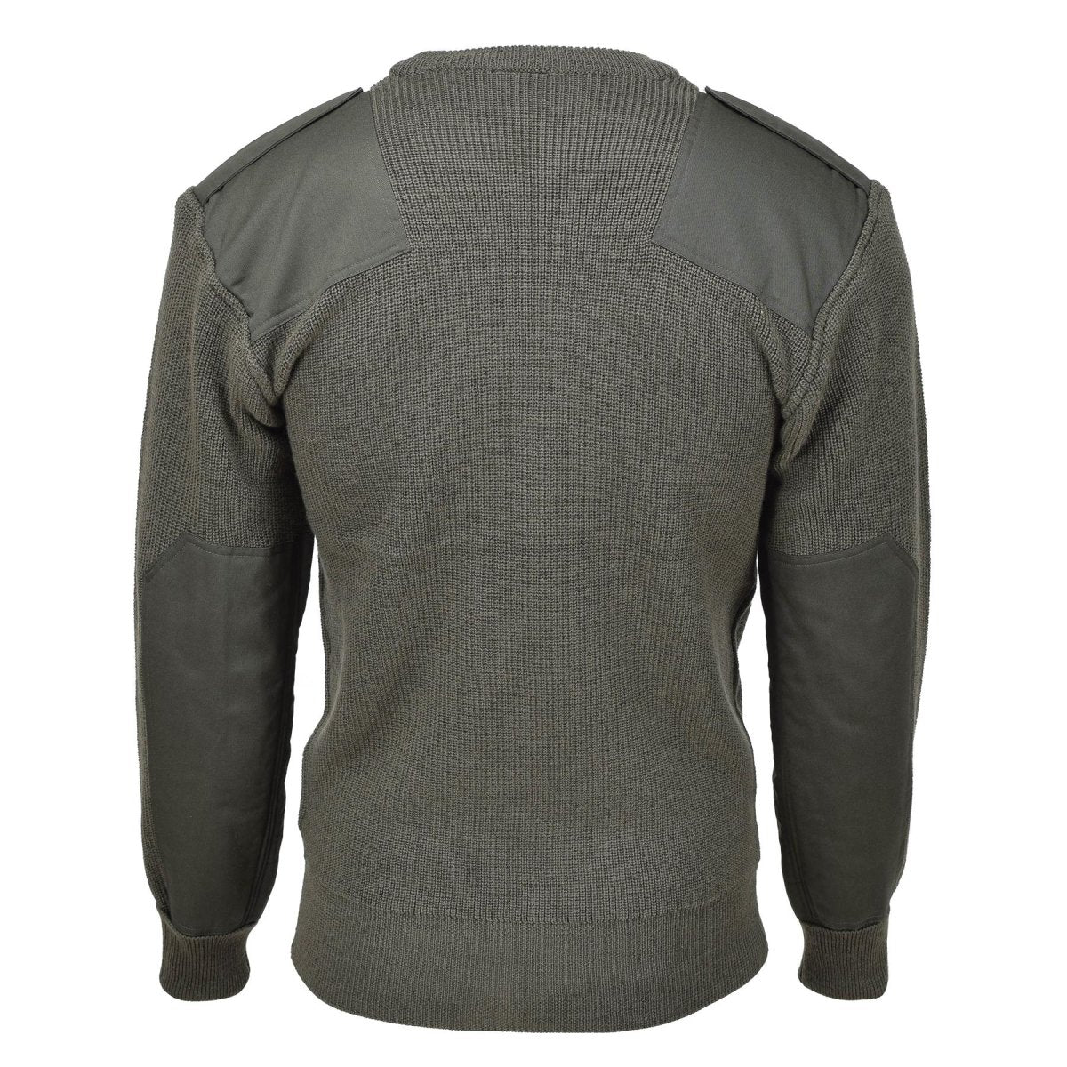 MFH Marke Militärstil Kommando Pullover Stock Stitch Strickpullover oliv NEU