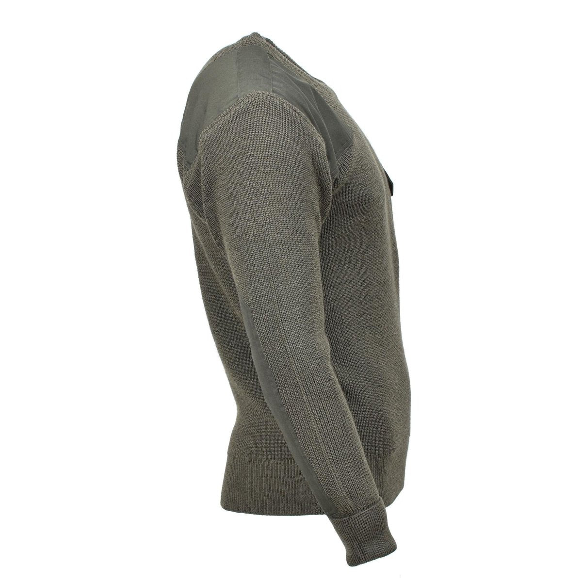 MFH Marke Militärstil Kommando Pullover Stock Stitch Strickpullover oliv NEU