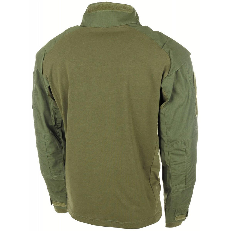 MFH Brand U.S. Military style shirts combat long sleeves BDU tactical olive NEW - GoMilitar