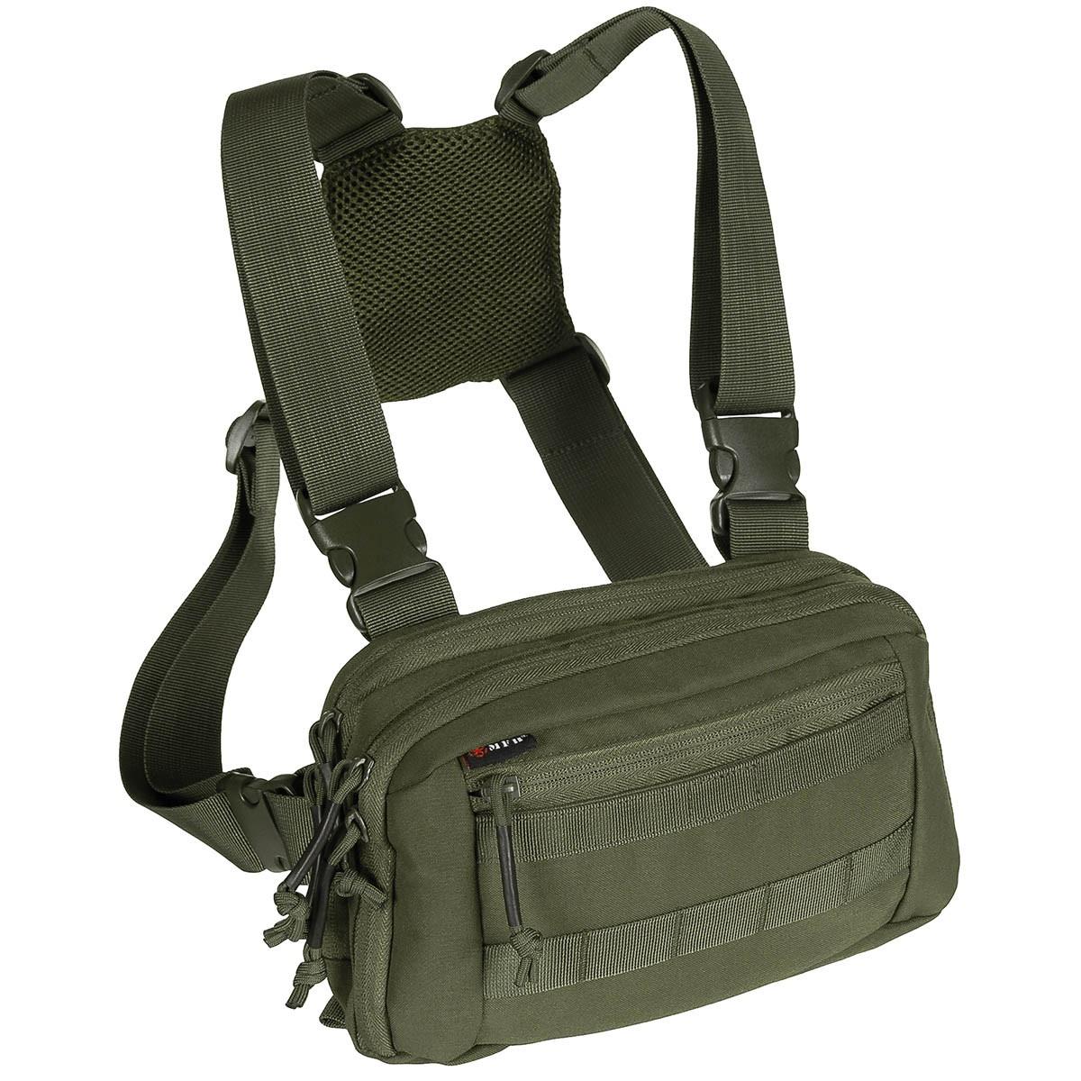 MFH Chest Pack Recon Taktische Brusttasche Molle Organizer System Mehrfarbig