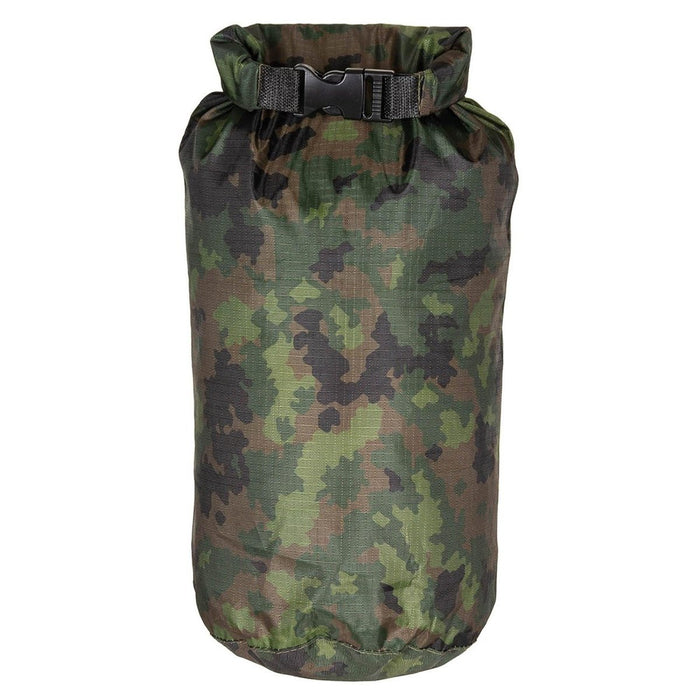MFH Drybag 4L Wasserdichter, leichter Packsack Roll Top M05 Finnische Tarnung - GoMilitar