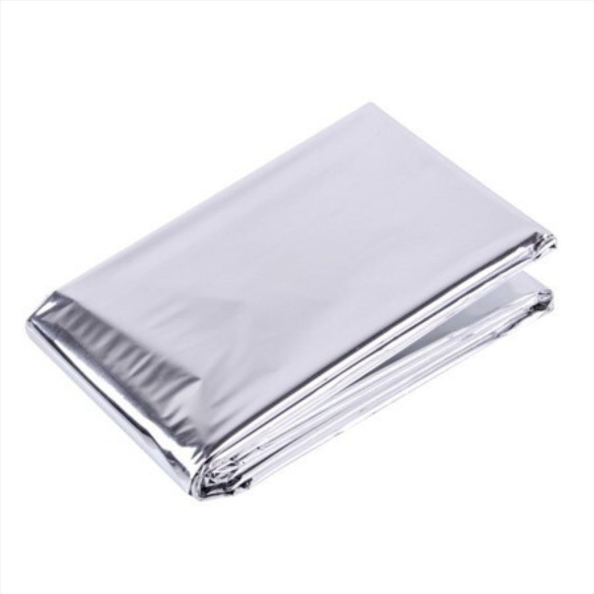 MFH Notfall-Rettungsdecke 213×132 cm Aluminiumbeschichtete Überlebensfolie