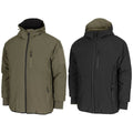 MFH Wende-Thermojacke, wasserabweisend, isoliert, OD, Grün, Schwarz