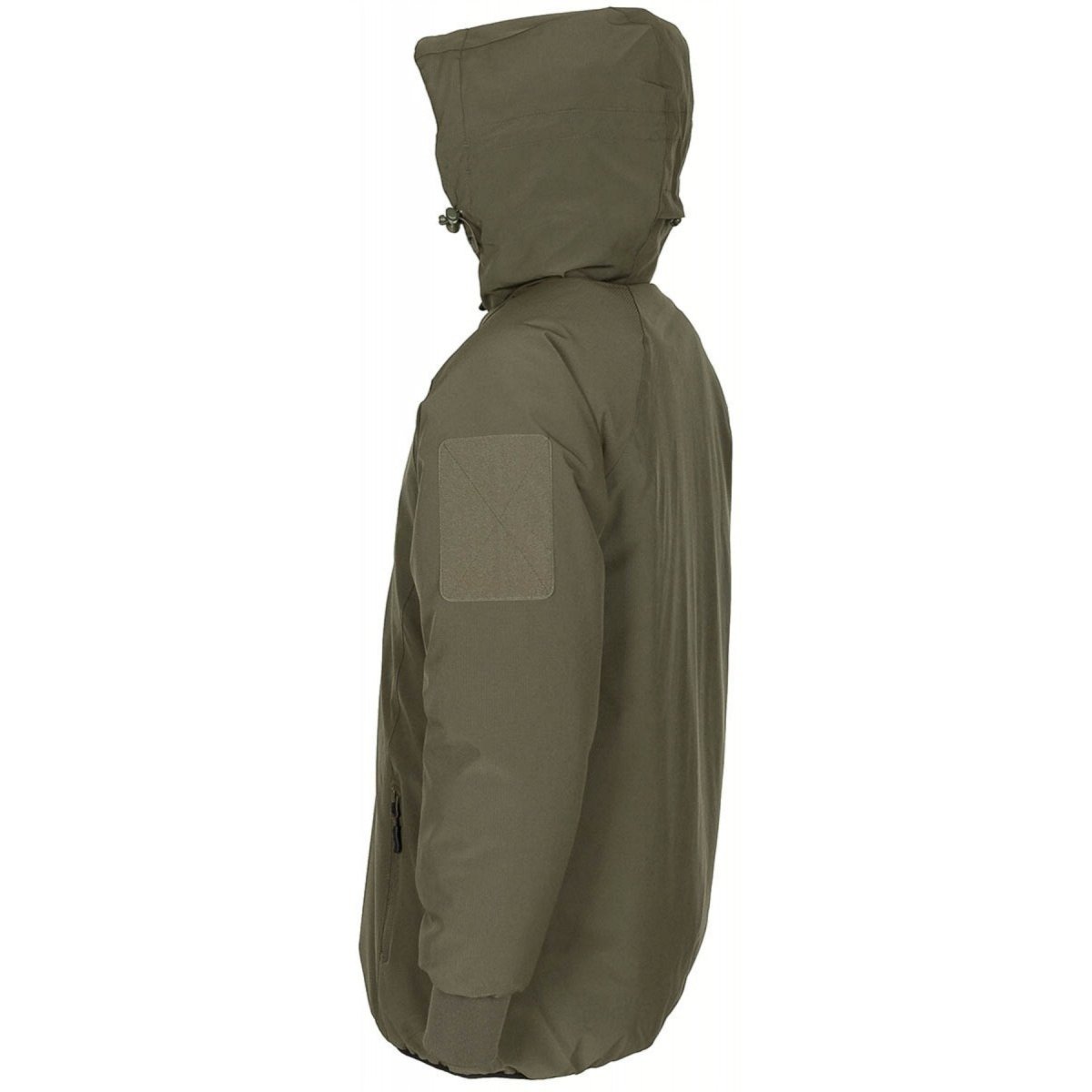 MFH Wende-Thermojacke, wasserabweisend, isoliert, OD, Grün, Schwarz