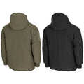 MFH Wende-Thermojacke, wasserabweisend, isoliert, OD, Grün, Schwarz
