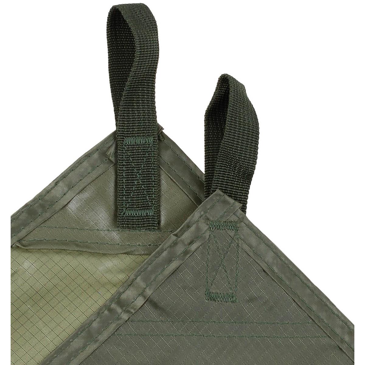 MFH Tarp Extreme Plane 3 x 3 m wasserdichter Schutz winddichter Zelt-Sonnenschutz
