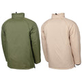 MFH Thermojacke, isoliert, wendbar, elastische Ärmelenden, Oliv-Khaki