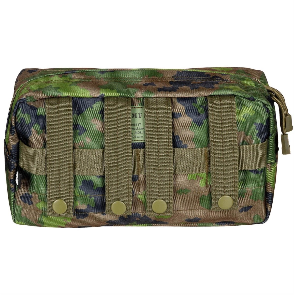MFH Utility Pouch Large 2-Wege-Reißverschluss MOLLE-Befestigungsgurte M05 Camouflage