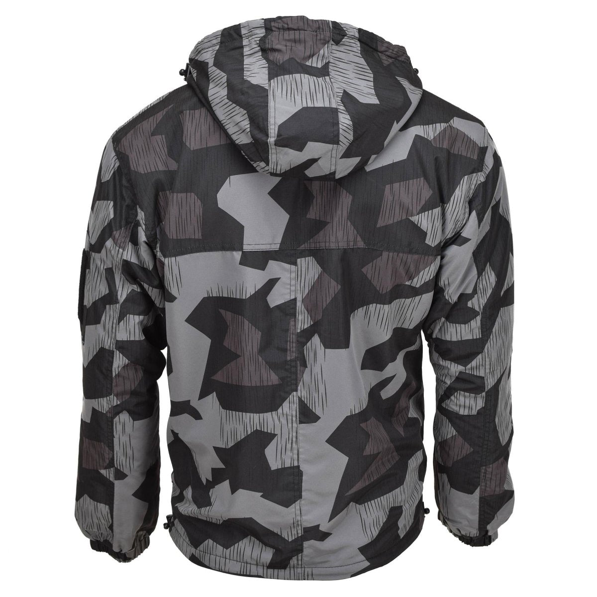 MIL-TEC Anorak Jacke Splitter Nachttarnung Winddicht Kapuze Warm Sportbekleidung