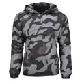 MIL-TEC Anorak Jacke Splitter Nachttarnung Winddicht Kapuze Warm Sportbekleidung