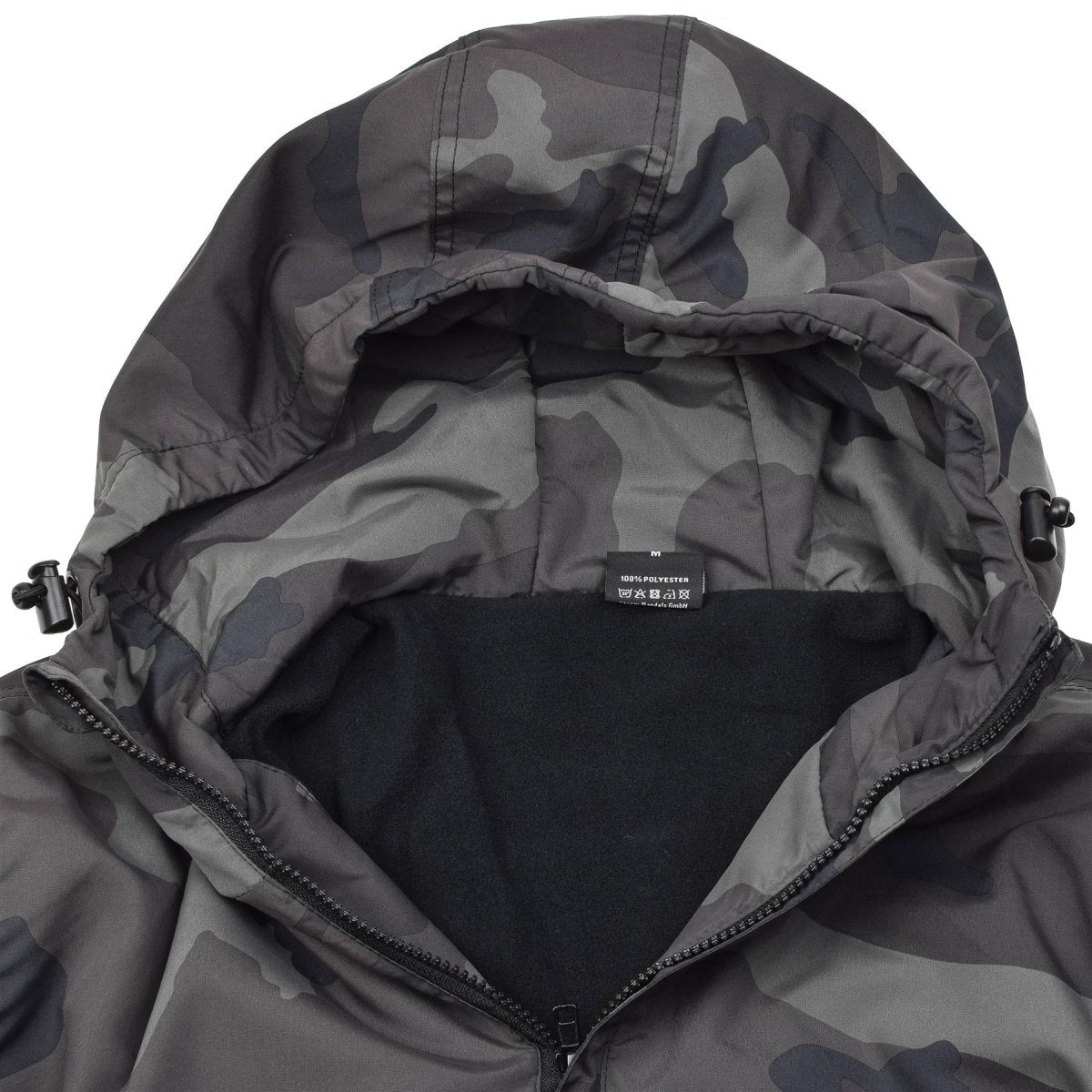 MIL-TEC Anorak Sportjacke leichte CCE Nachttarnung Kapuzensportbekleidung