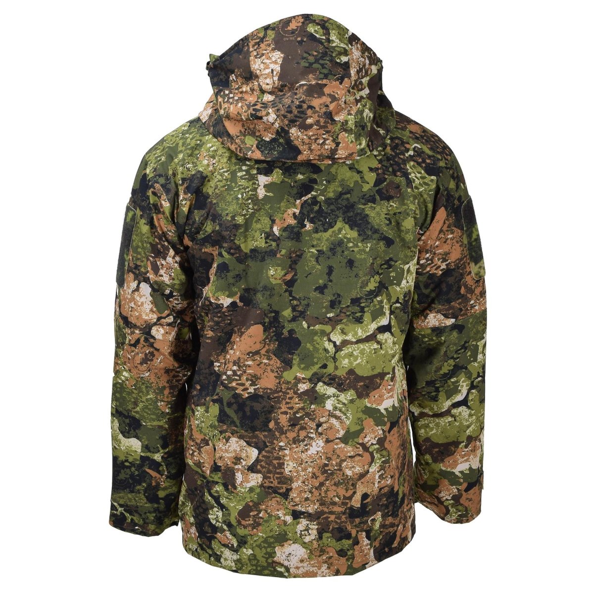 MIL-TEC Army Regenjacke für nasses Wetter der Generation I mit wasserdichtem Fleecefutter und Kapuze